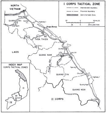 I Corps tactical zone - encyclopedia article - Citizendium