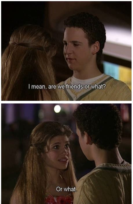 Cory And Topanga Quotes - ShortQuotes.cc