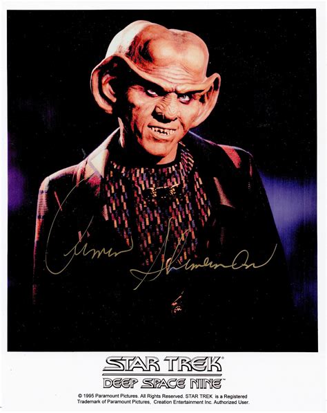 Star Trek. Armin Shimerman Quark Deep Space Nine - Nov 24, 2021 | Chaucer Auctions in Kent