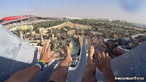 Yas Waterworld in Abu Dhabi, UAE - rides, videos, pictures and review