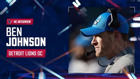 The Houston Texans interviewed the Detroit Lions Offensive Coordinator ...