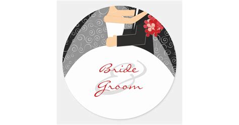 Personalised Wedding Stickers | Zazzle