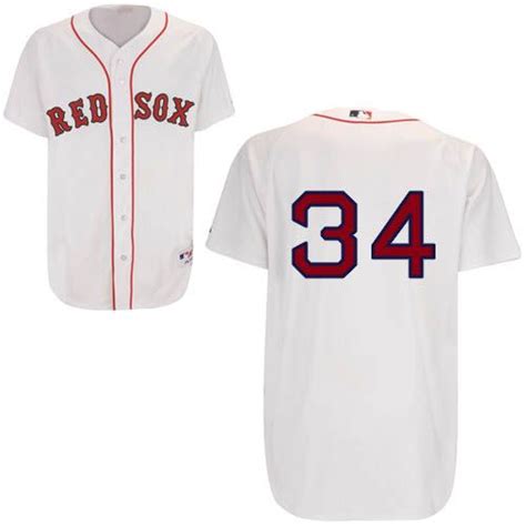 David Ortiz Authentic Home Jersey | Boston red sox jersey, Boston red ...