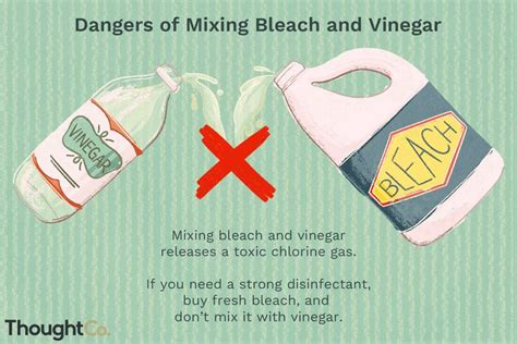 Why You Shouldn't Mix Bleach and Vinegar | Bleach, Vinegar, Chemistry