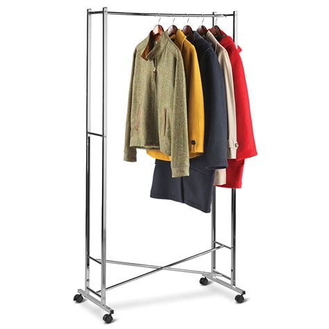 The Foldaway Mobile Coat Rack - Hammacher Schlemmer