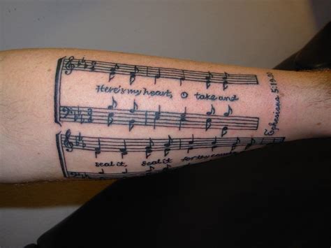 Music Tattoos Designs, Ideas and Meaning | Tattoos For You