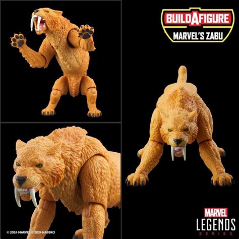 Marvel Legends Zabu BAF Series Revealed & Up for Order! Cable ...