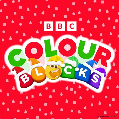 Colourblocks Christmas Logo!🎄🎁🎅 | Fandom