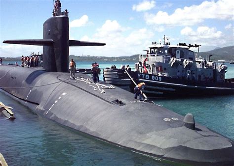 Ohio-class ballistic missile submarine USS Maryland image - Free stock photo - Public Domain ...