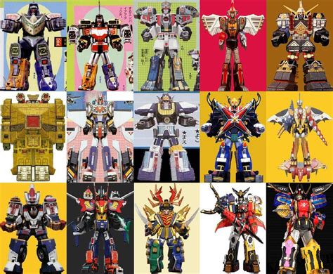 Megazords combined with 6th Ranger Megazords by ChipmunkRaccoonOz | All ...