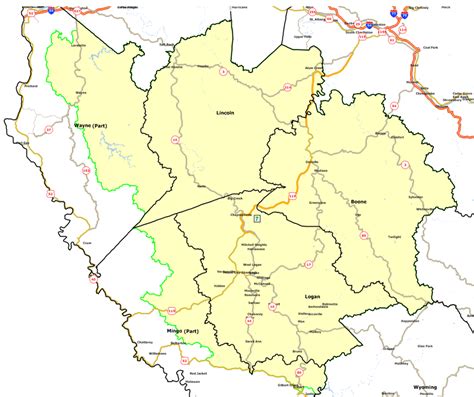 West Virginia Legislature's District Maps