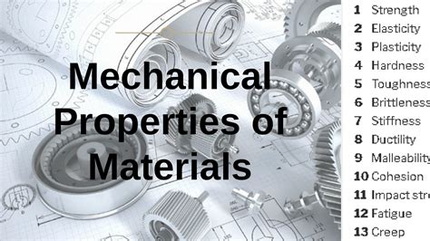 13 Mechanical Properties of Materials | You Must Know | [PDF]