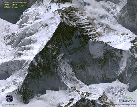 GeoEye-1 Satellite Image of Mount Everest | Satellite Imaging Corp