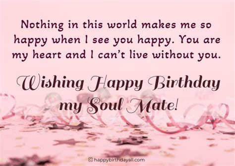 40+ Romantic Birthday Wishes for Soulmate | Birthday wish for husband ...