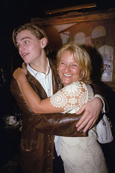 Leonardo DiCaprio With His Mom-Photos of Leo DiCaprio and His Mom