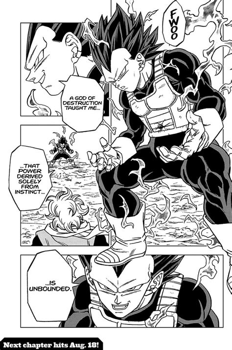 Dragon Ball Super Chapter 74 Vegeta Power Of Destruction Form - Comic ...