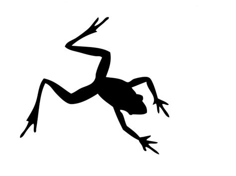 Frog Silhouette Free Stock Photo - Public Domain Pictures