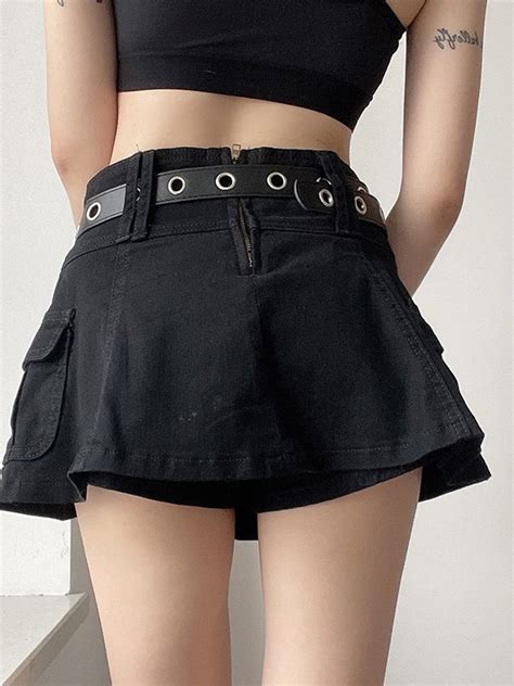 2022 Lining Cargo Mini Skirt Black S In Skirts Online Store. Best For ...