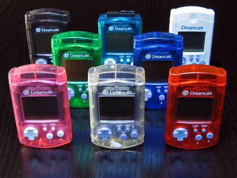 How many different color VMU's are out there? : r/dreamcast