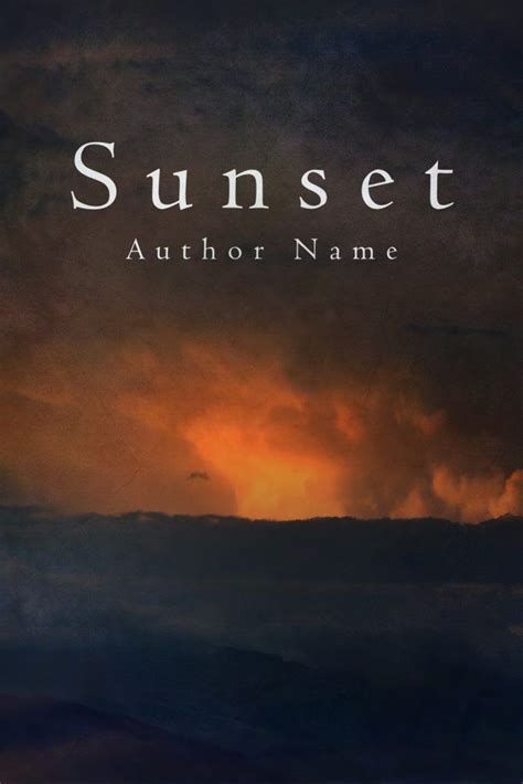 Sunset - The Book Cover Designer