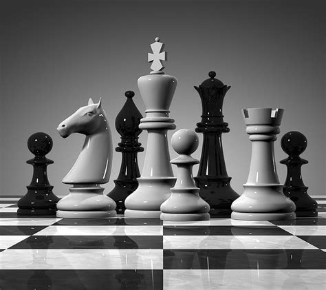 Chess, 3d, HD wallpaper | Peakpx