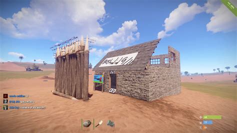 My first ever rust base (after it was raided) : r/gaming