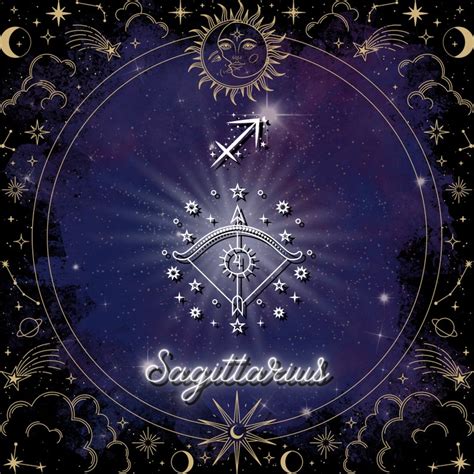 Sagittarius Zodiac Digital Art - Etsy