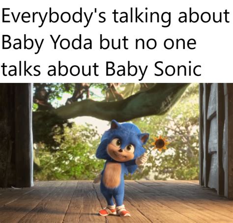 Baby Sonic - Meme by Temmie135 :) Memedroid