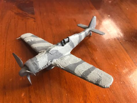 My first time building and painting an airfix model. (Fw-190D) : r/modelmakers