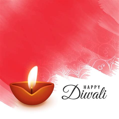 Artistic diwali festival background design | Free Vector