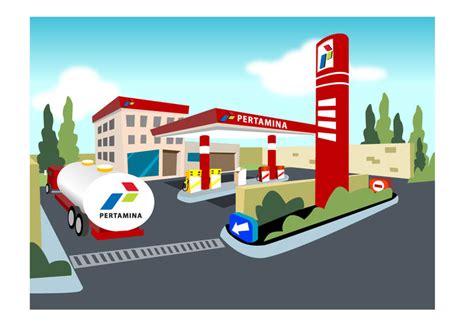 SPBU Pertamina-GAS Station by quardanu on deviantART