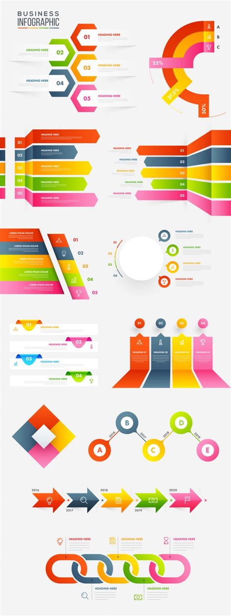 Stunning Adobe Illustrator Infographic Templates