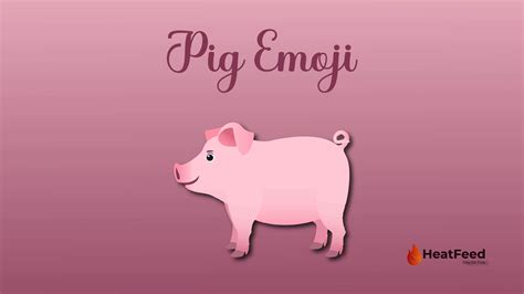 🐖 Pig Emoji- Meaning, Copy, ️ & Paste 📝