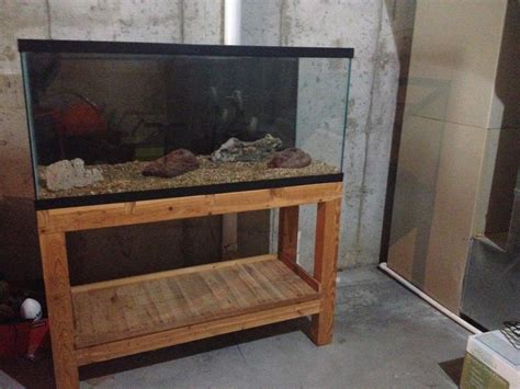 70 gallon aquarium & stand | Baardagaam, Vissen, Garnalen