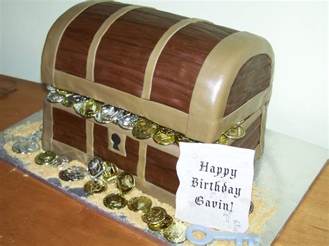 Cakes by Kristen H.: Pirate Treasure Chest Cake