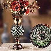 Mirror mosaic vase "rose gold" – заказать на Ярмарке Мастеров – CD115COM | Вазы, Krasnodar