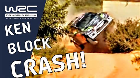 Ken Block WRC Crash. Rally Portugal 2011. BIG CRASH! - YouTube