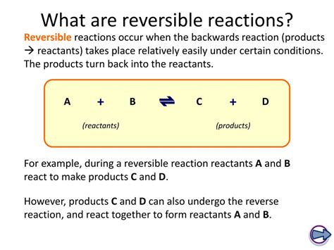 What Is A Reversible Reaction - slidesharetrick