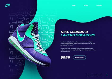 NIKE | LAKERS SNEAKERS :: Behance