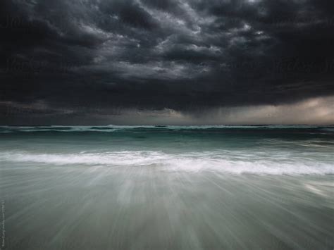 «Stormy Weather On A Coastal Beach» del colaborador de Stocksy «Robert ...