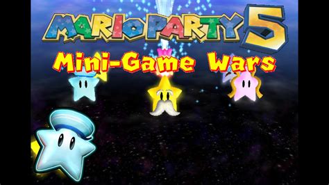 Let's Play Mario Party 5 - Mini-Game Mode - Mini-Game Wars - YouTube