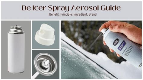 De Icer Spray Aerosol Guide: Benefit, Principle, Ingredient, Brand