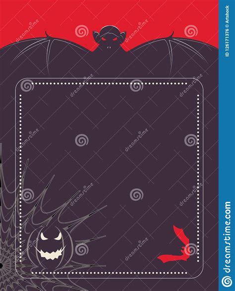 Halloween vampire bat stock vector. Illustration of holiday - 126171376