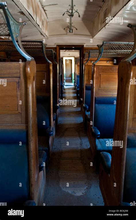 Old fashioned train interior hi-res stock photography and images - Alamy