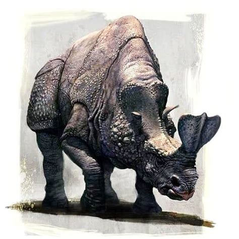 Embolotherium by concept artist Daren Horley. ••••• Embolotherium is an ...