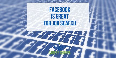 Facebook Is Great for Job Search | Career Sherpa