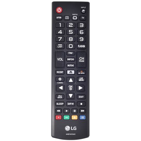 Genuine LG AKB74475401 TV Remote Control for ALL LG Smart TVs - Walmart.com