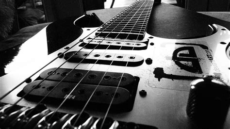 Black And White HD Wallpapers Of Guitar - Wallpaper Cave