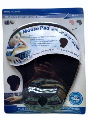 Gel Wrist Rest Mouse Pad at Rs 99/piece | जेल माउस पैड in Mumbai | ID ...