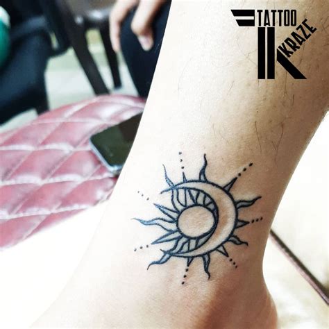 UPDATED: 43 Glorious Sun and Moon Tattoos (August 2020)